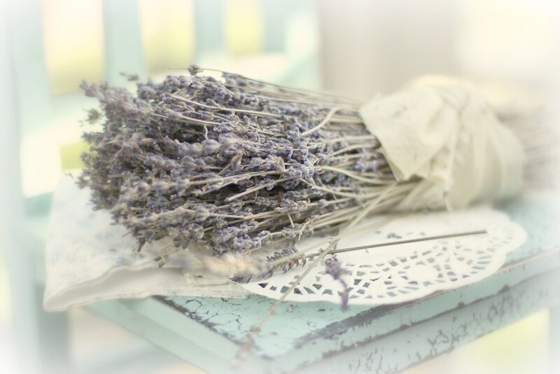 Dried Lavender Bouquet — Purple