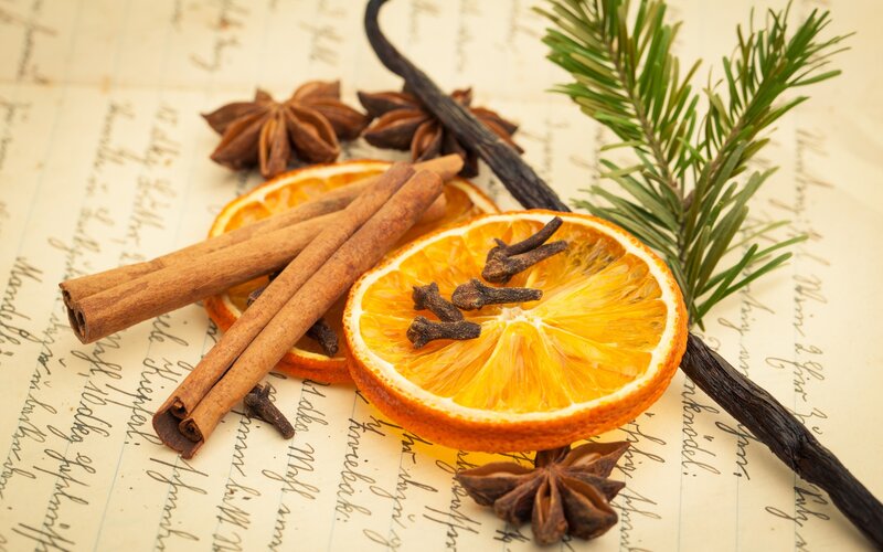 Dried Orange and Spices — Cozy