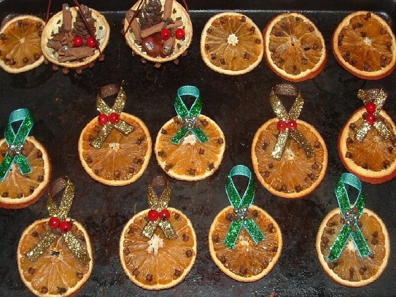 Dried Orange Ornaments