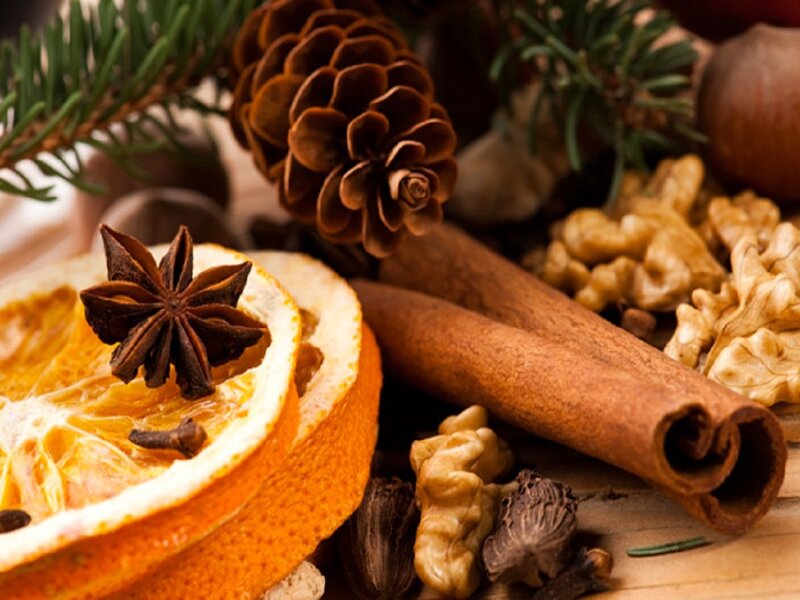 Dried Orange Slice with Spices