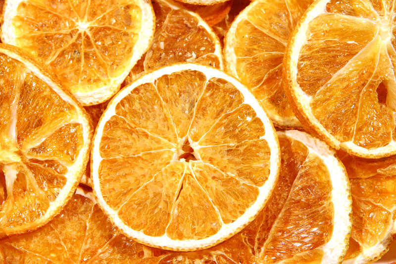 Dried Orange Slices — Warm, Photograph