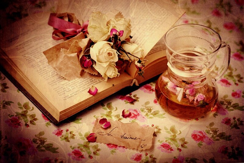 Dried Roses and Tea
