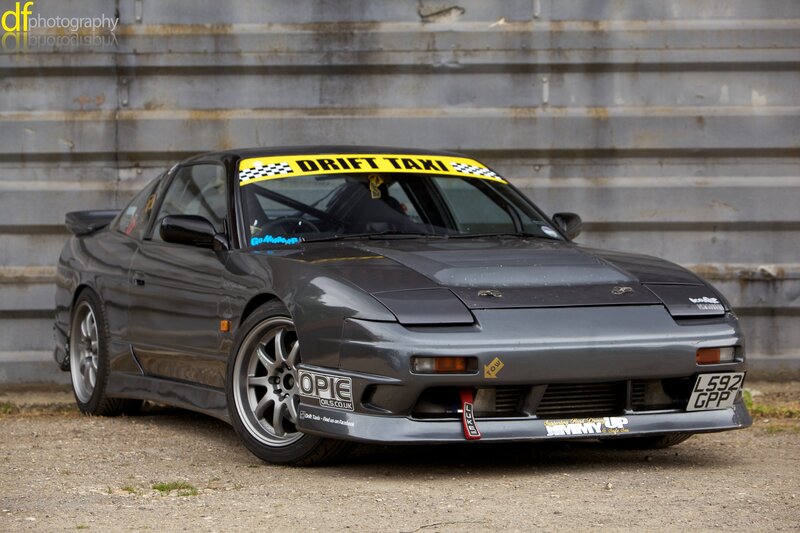 Drift taxi sports car