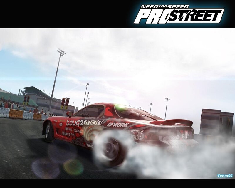 Drifting car in Need for Speed ProStreet