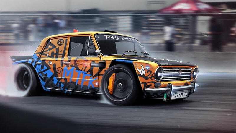Drifting Car