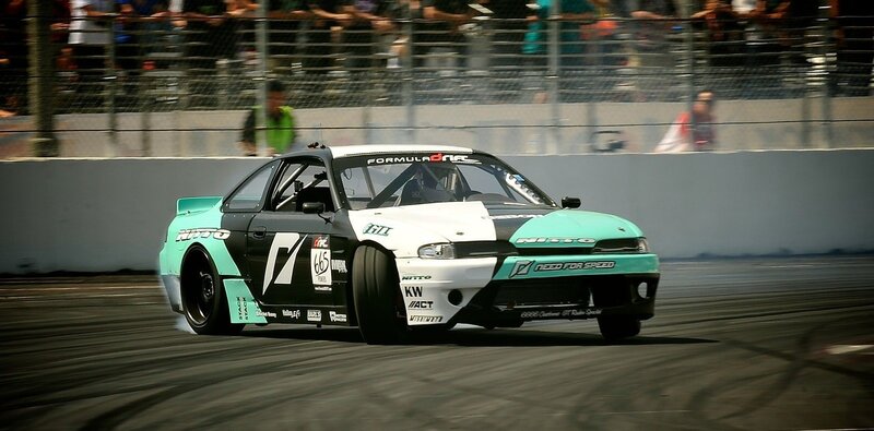 Drifting Race Car — Teal