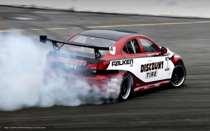 drifting race car