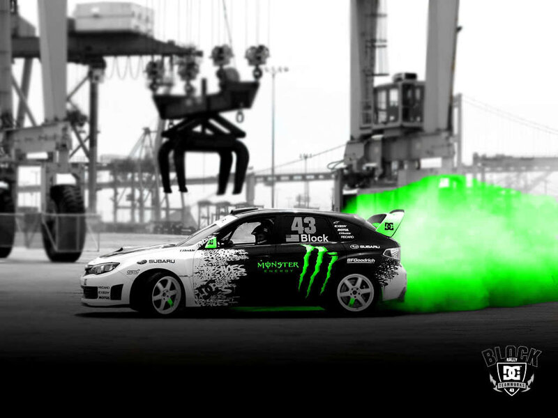 Drifting Rally Car