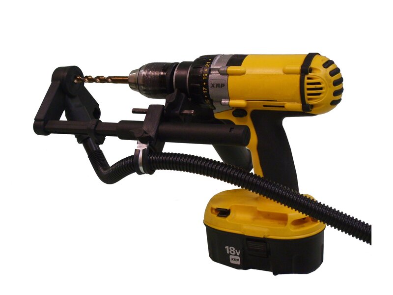 drill with dust collection system