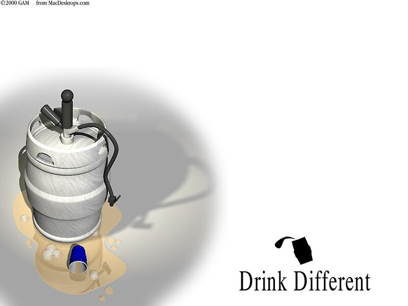Drink Different advertisement