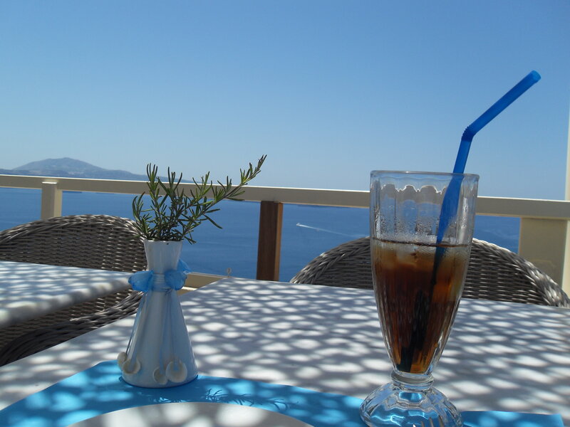 Drink on a Balcony