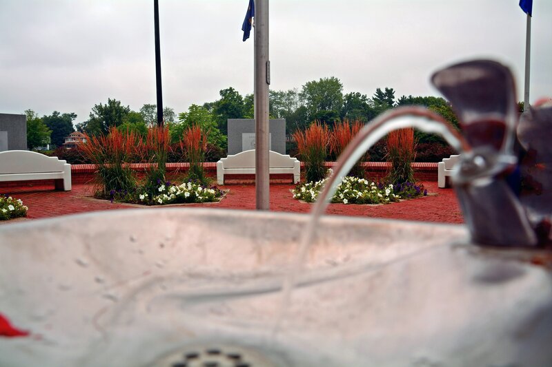 Drinking Fountain in Park