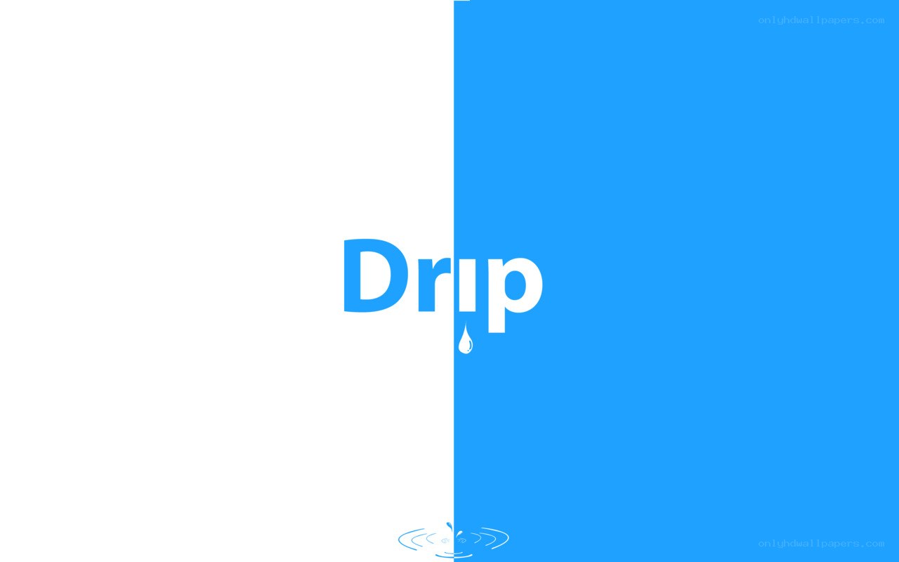 Drip logo design