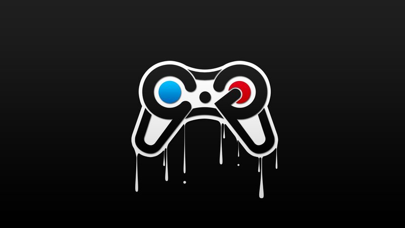 dripping game controller logo