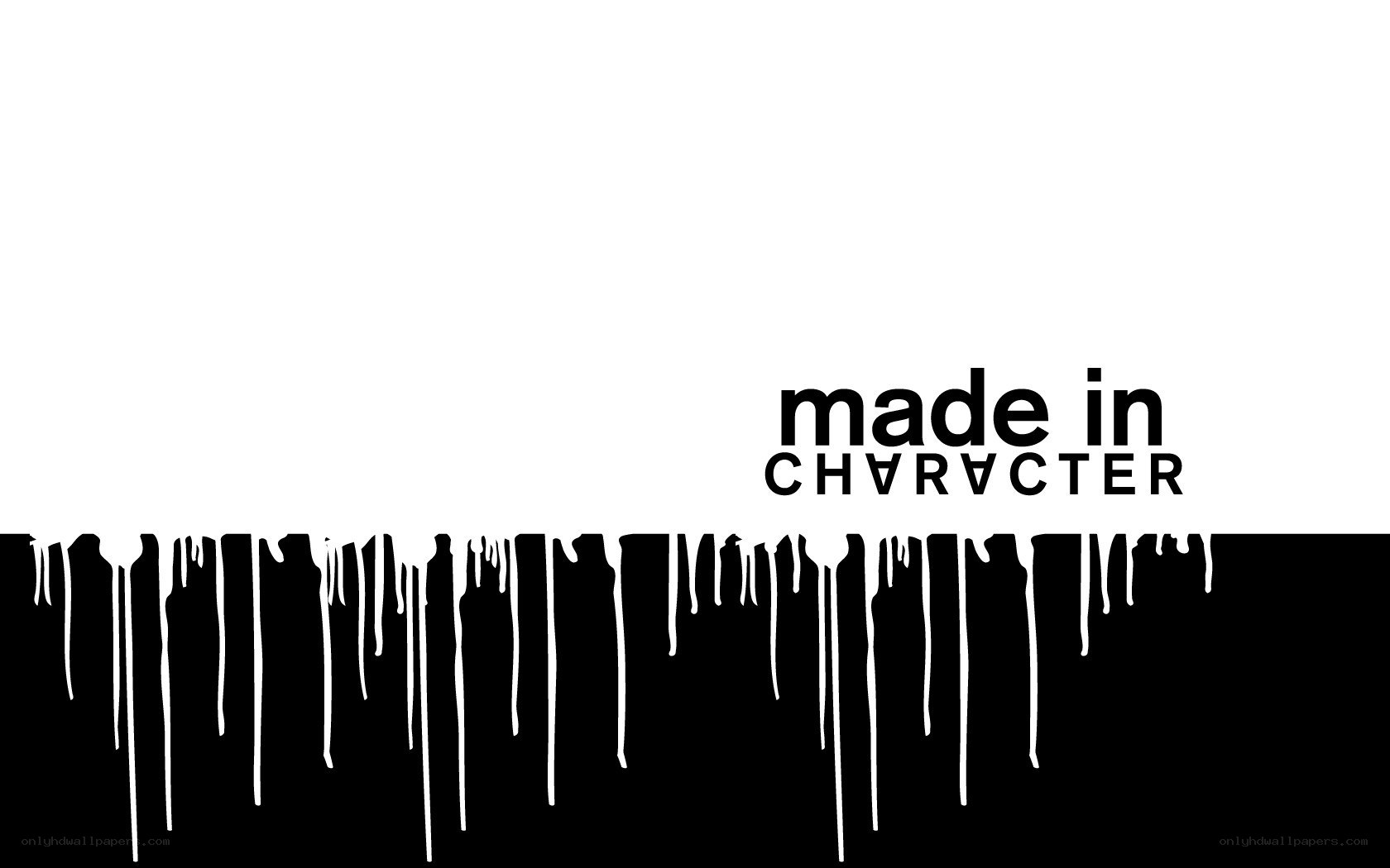 dripping paint logo