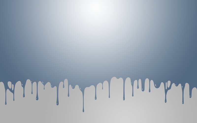 Dripping Paint Pattern — Blue