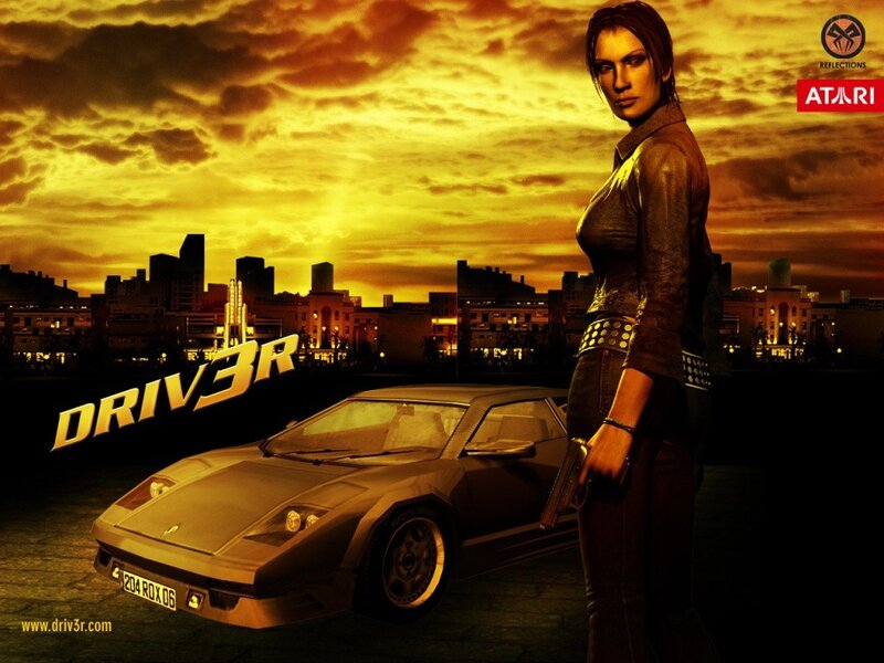 Driv3r game promotional art