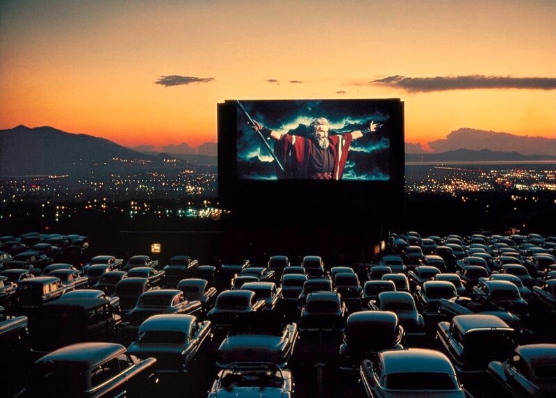 Drive-in Movie Screen