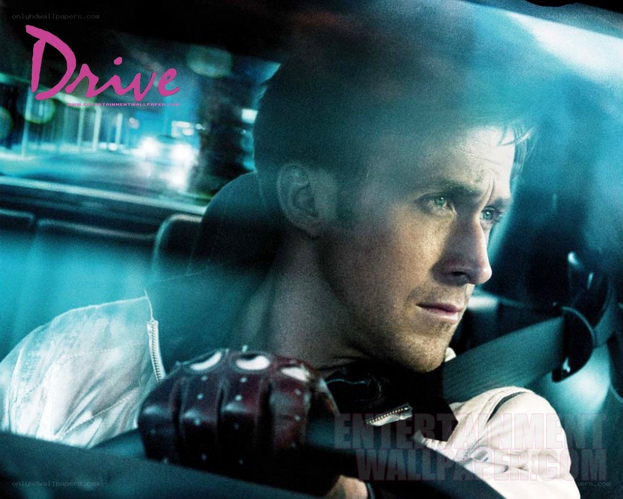 Drive movie scene with Ryan Gosling