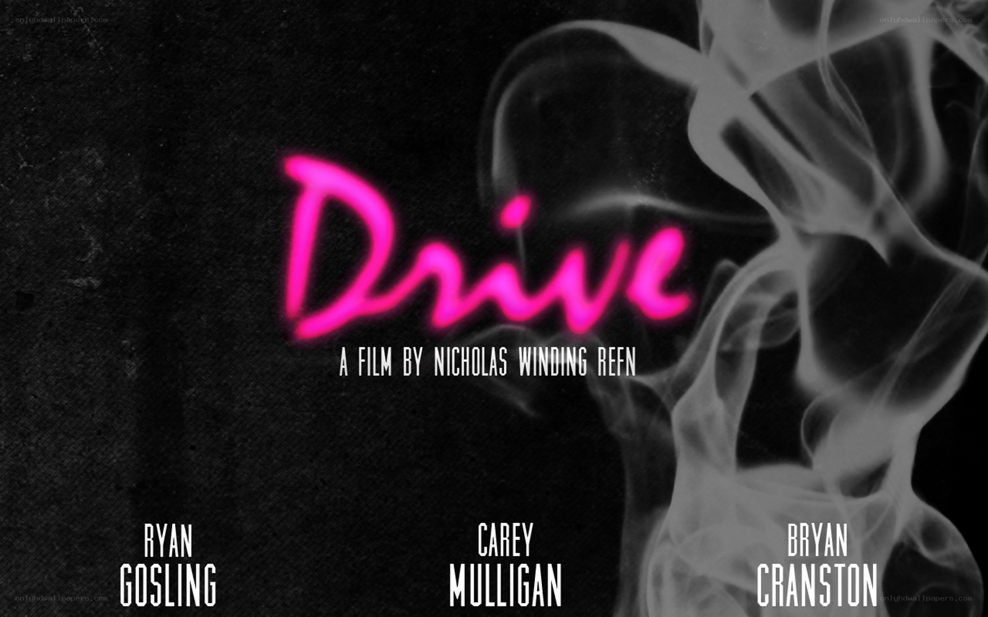 Drive movie title card