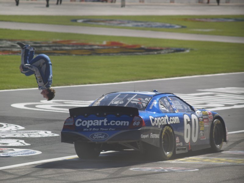 Driver in Mid-air