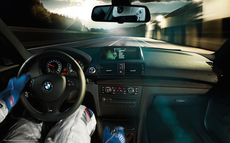 Driver in Race Car — Black, Dynamic, Sunset