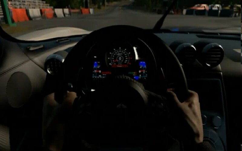 Driver's Hands on Steering Wheel