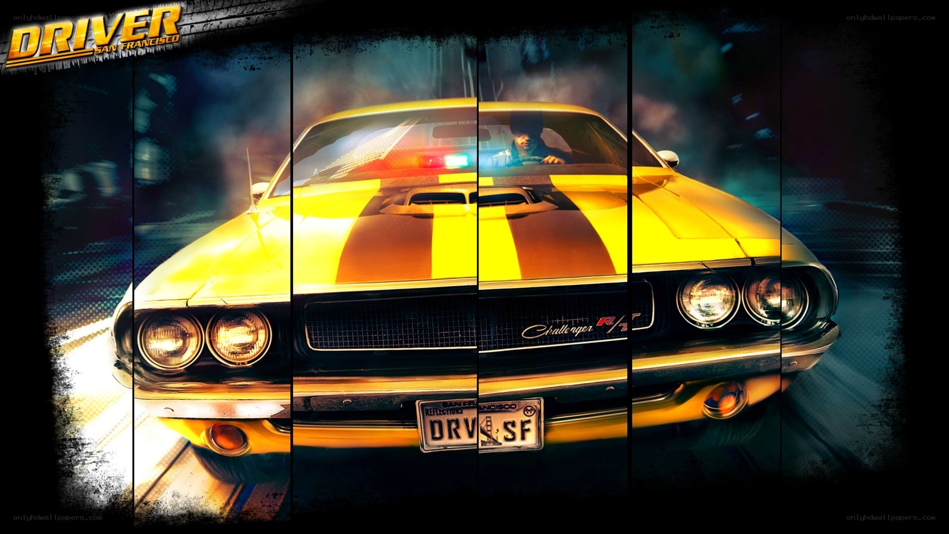 Driver San Francisco car poster