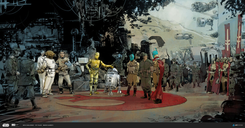 Droids and Soldiers on Planet