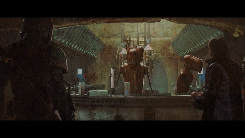 Droids at a Bar
