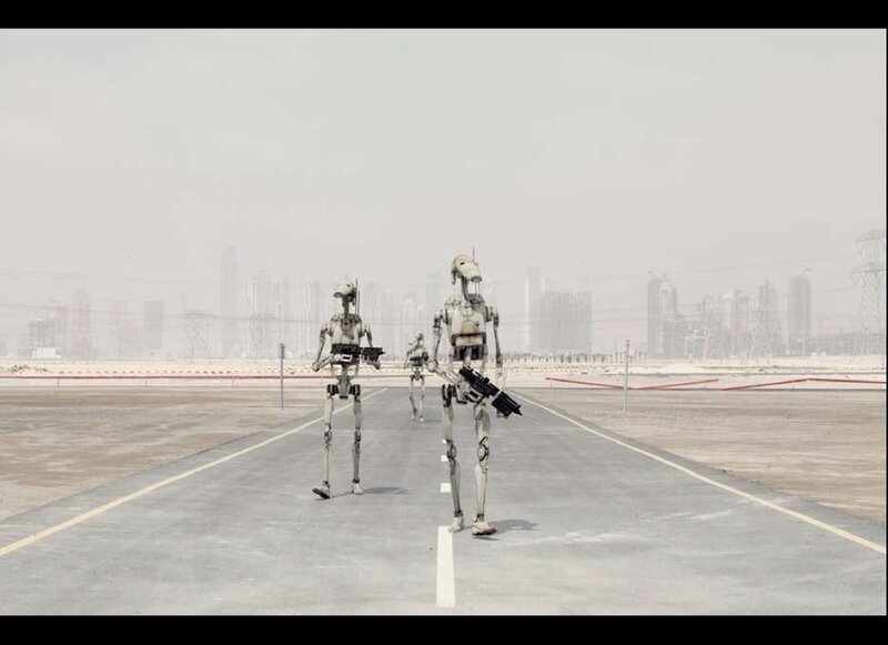 droids on a runway