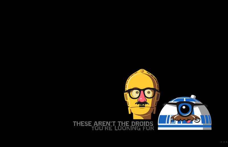 droids with mustaches