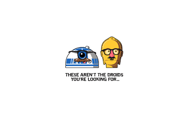 droids with mustaches