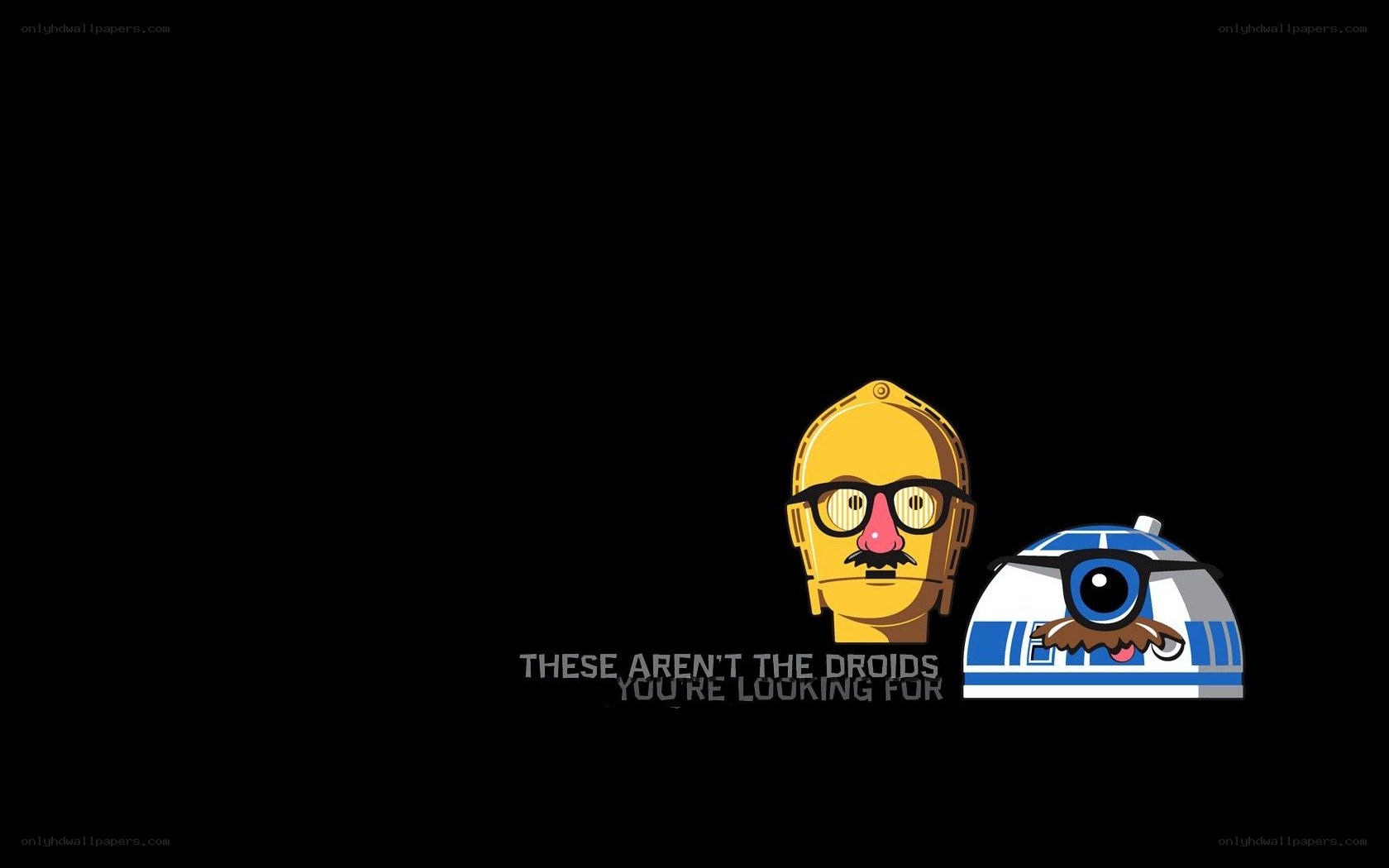 droids with mustaches