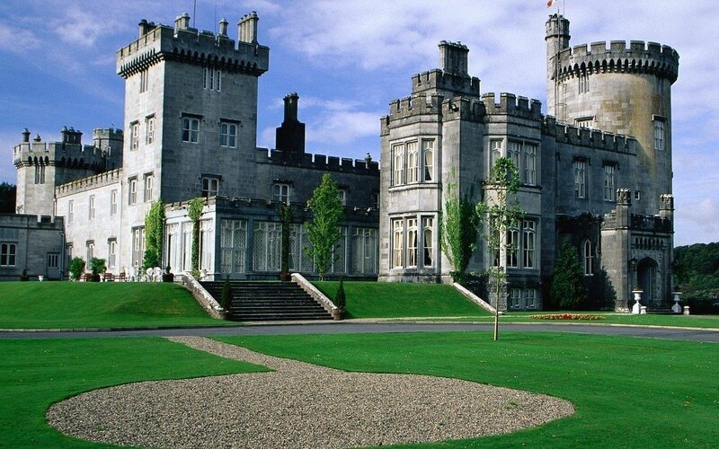 Dromore Castle in Ireland