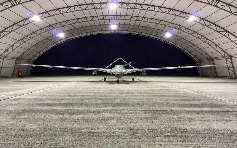 Drone in Hangar