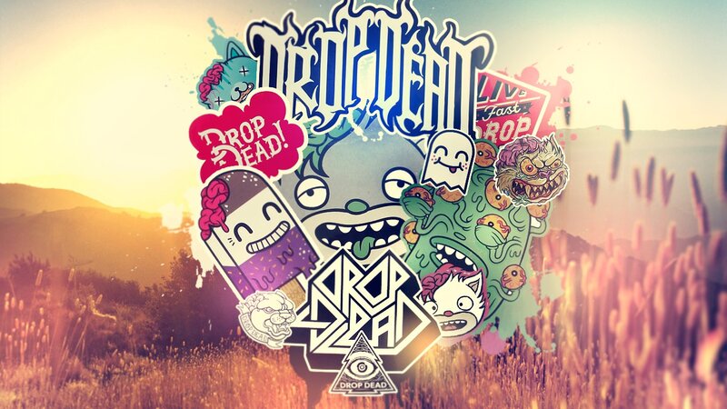 Drop Dead Logo Collage
