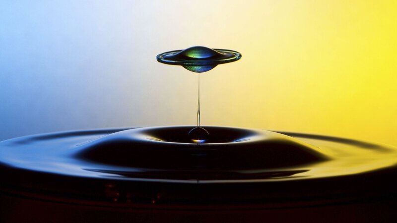 Droplet Forming a Ring