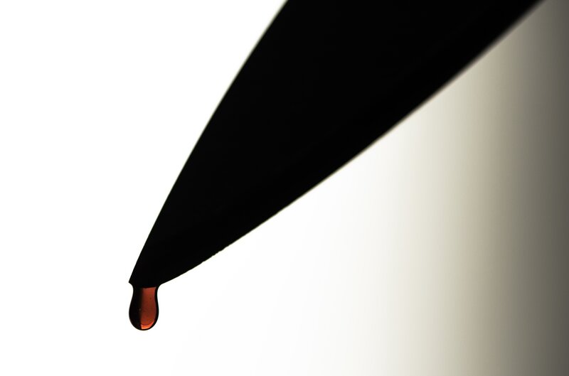 Droplet on Pen Tip