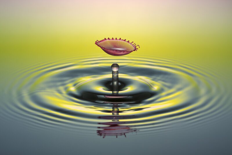 Droplet Splash in Water