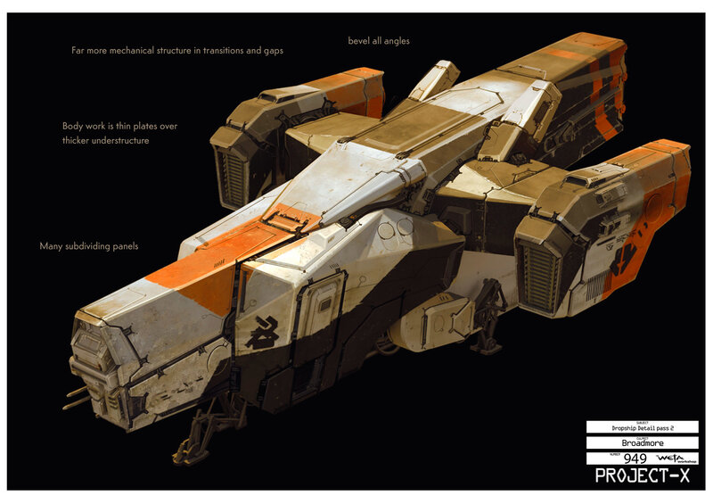 Dropship concept art