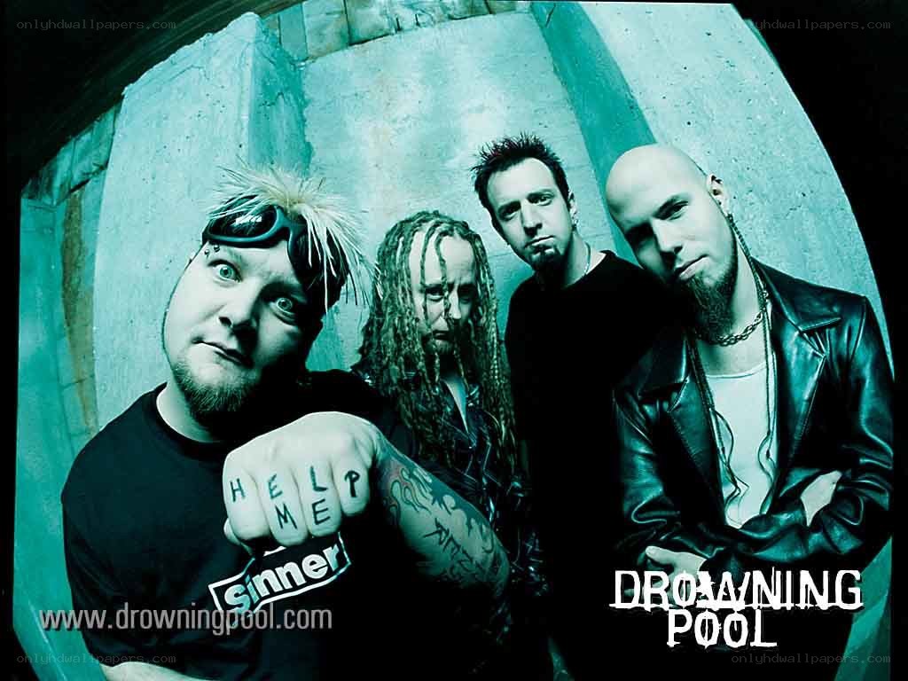Drowning Pool band photo