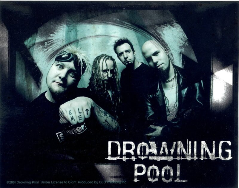 Drowning Pool band photo