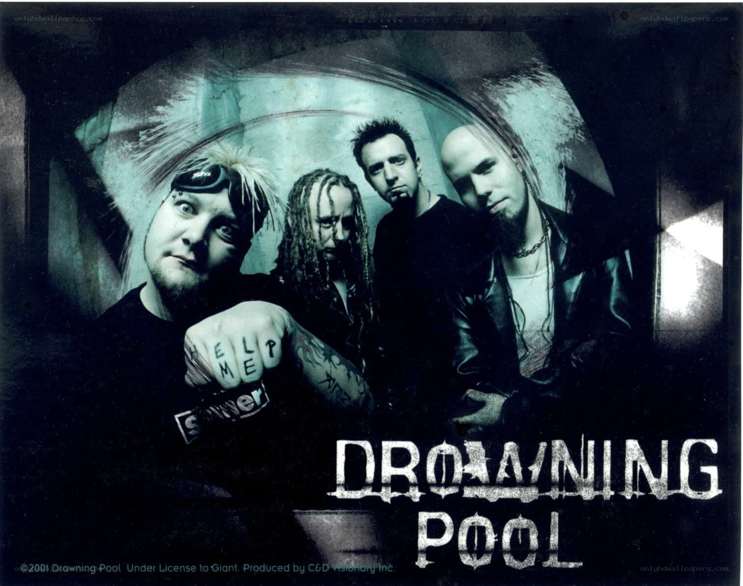 Drowning Pool band photo