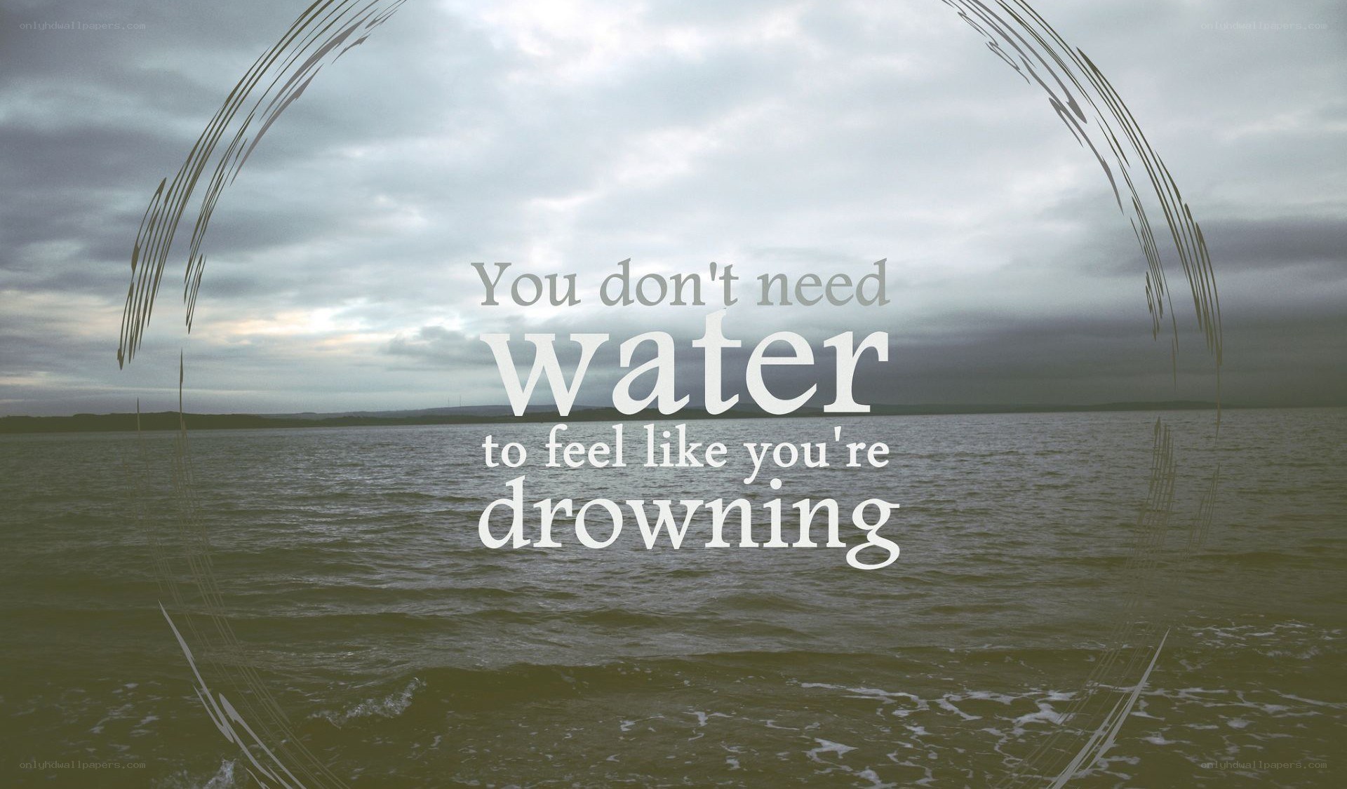 Drowning without water