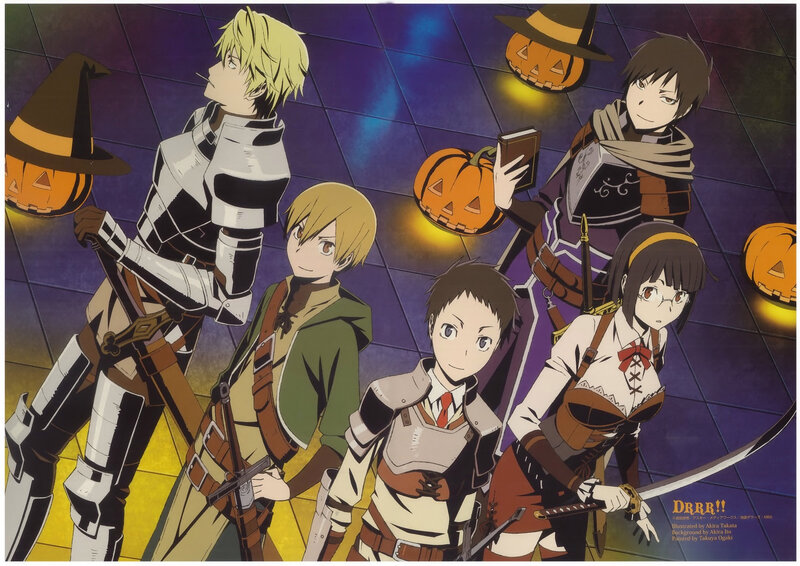 Drrr!! anime characters