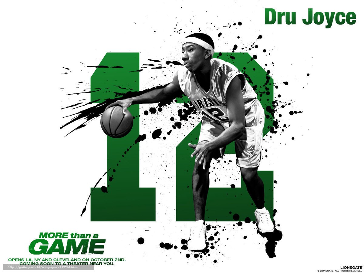 Dru Joyce basketball poster