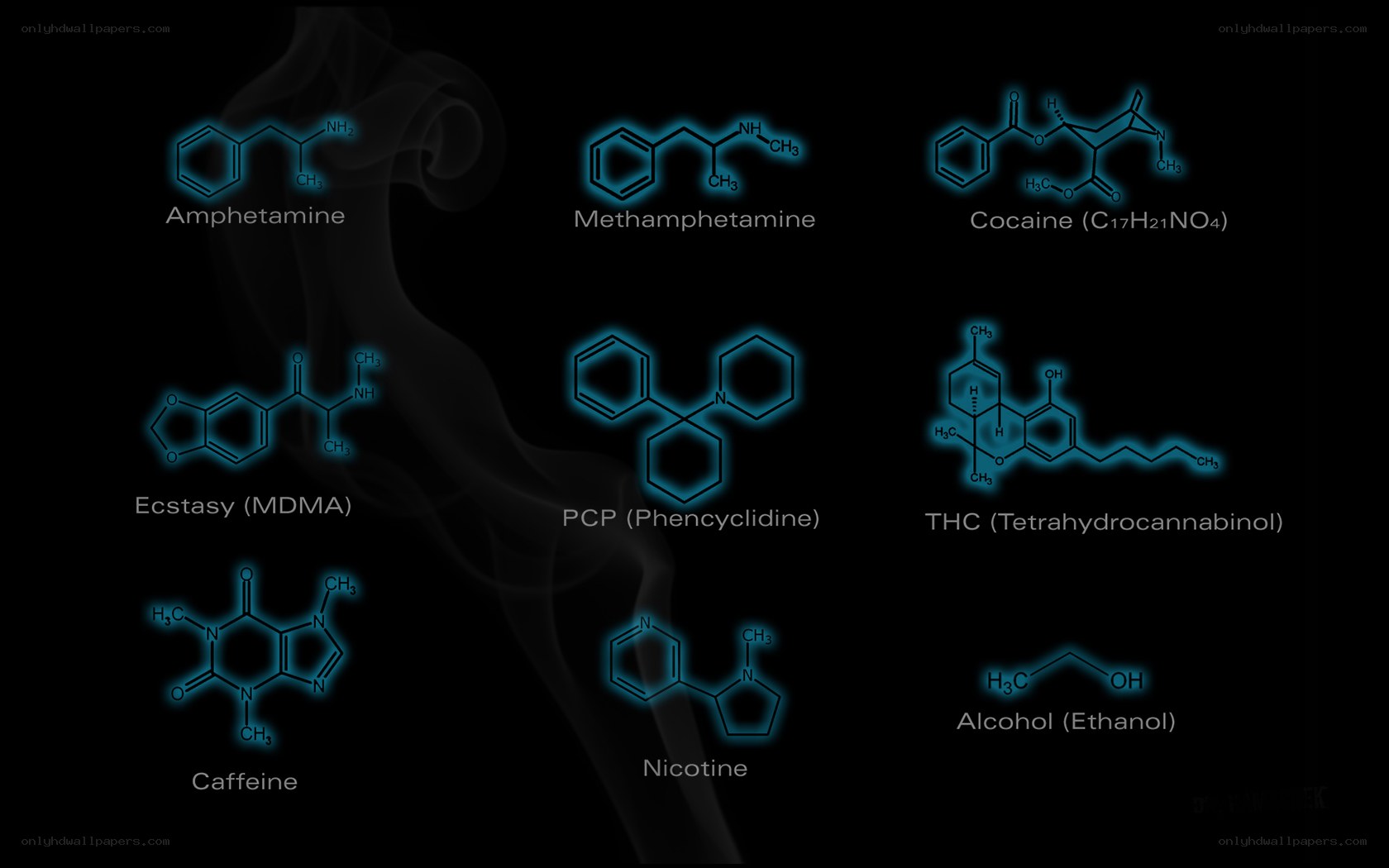 Drug chemical structures