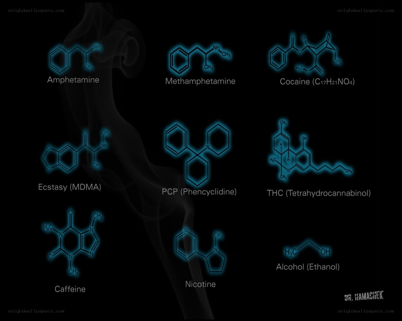Drug chemical structures