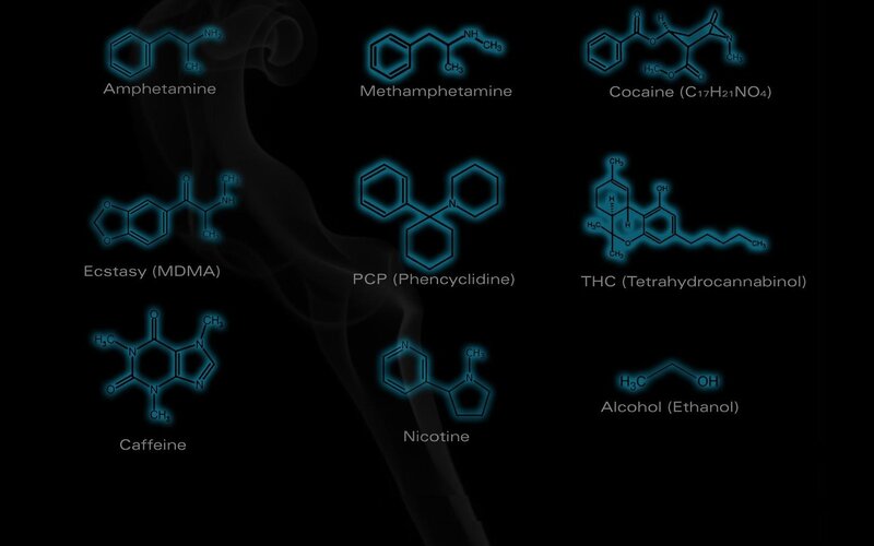 Drug molecule structures
